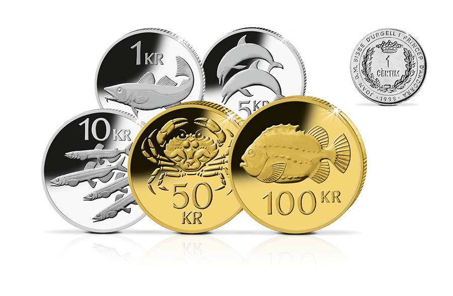 Island und Centim Münze Andorra gratis Island und Centim Münze Andorra gratis