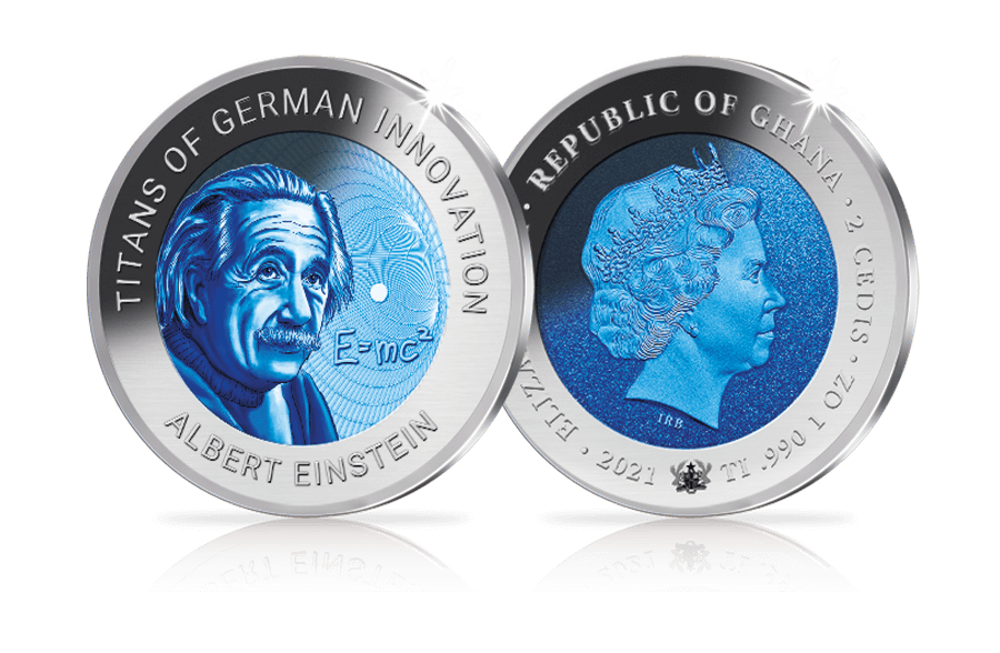 Titan-Unze Albert Einstein Titan-Unze Albert Einstein