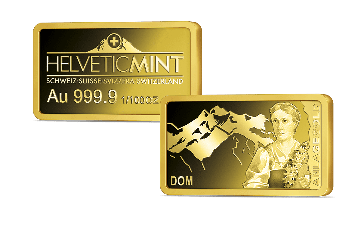 Schweizer Anlagebarren Dom