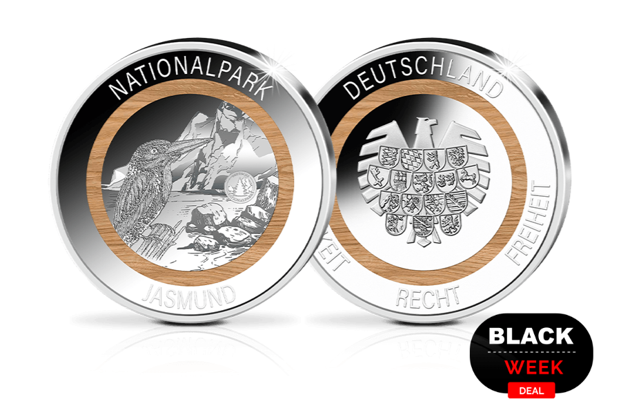 Gedenkprägung Nationalpark Jasmund