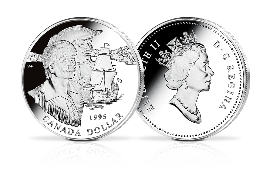 Silber-Dollar Kanada Hudson Bay Company