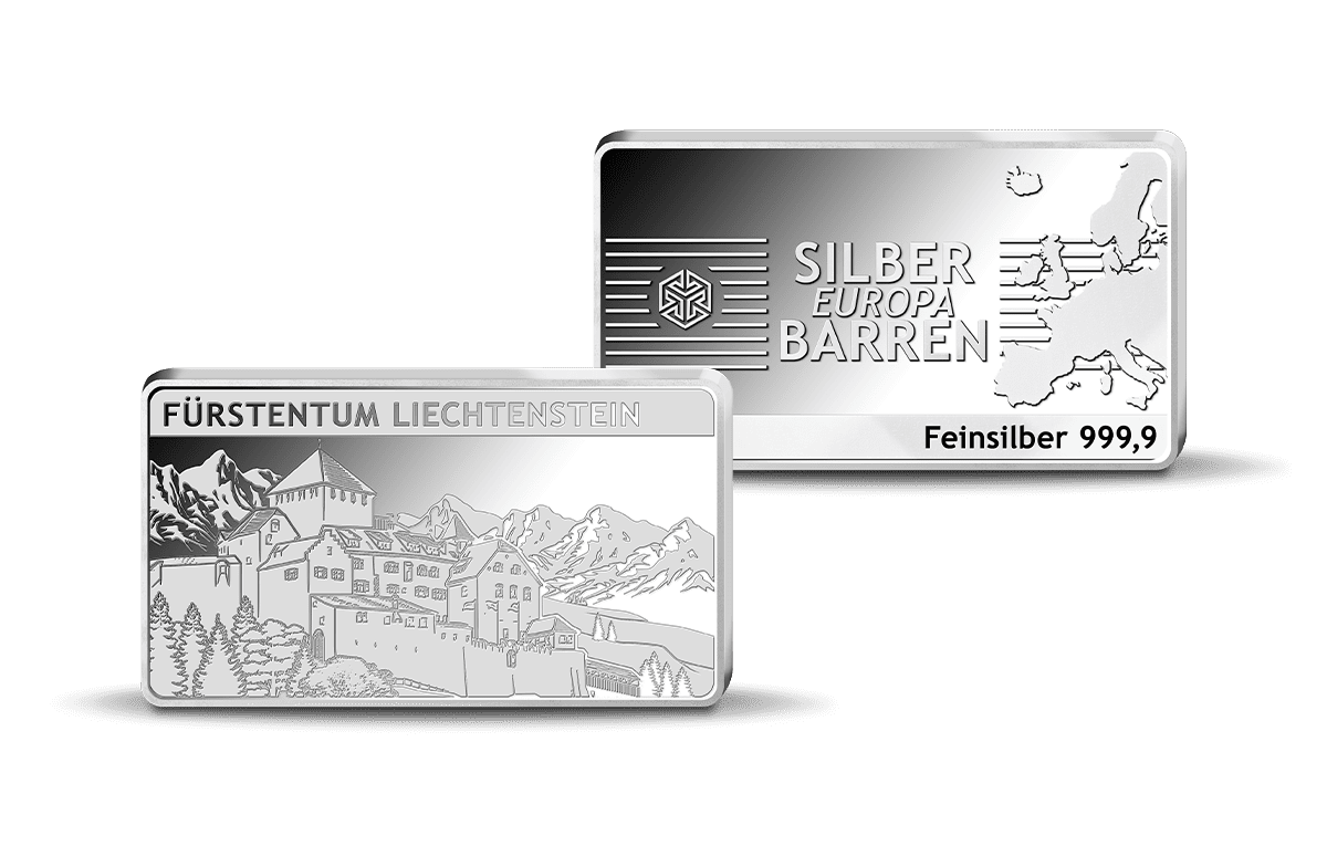 Silber-Barren Fürstentum Liechtenstein