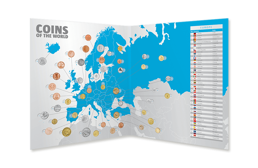 Coins of the World - Europa Coins of the World - Europa