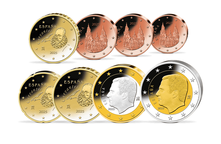 Euro-Kursmünzensatz Spanien 2025