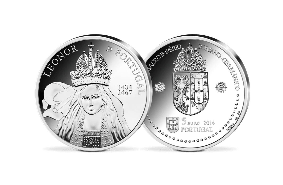 5-Euro-Münze Portugal – D. Leonor de Portugal