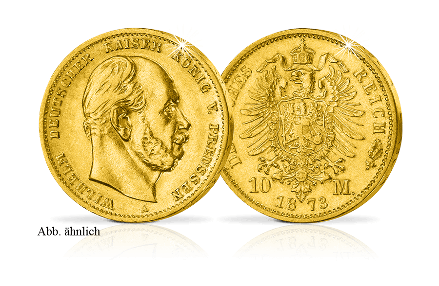 Goldmünze Kaiser Wilhelm I.