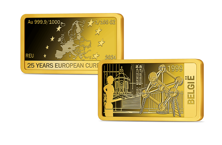 Goldbarren Belgien