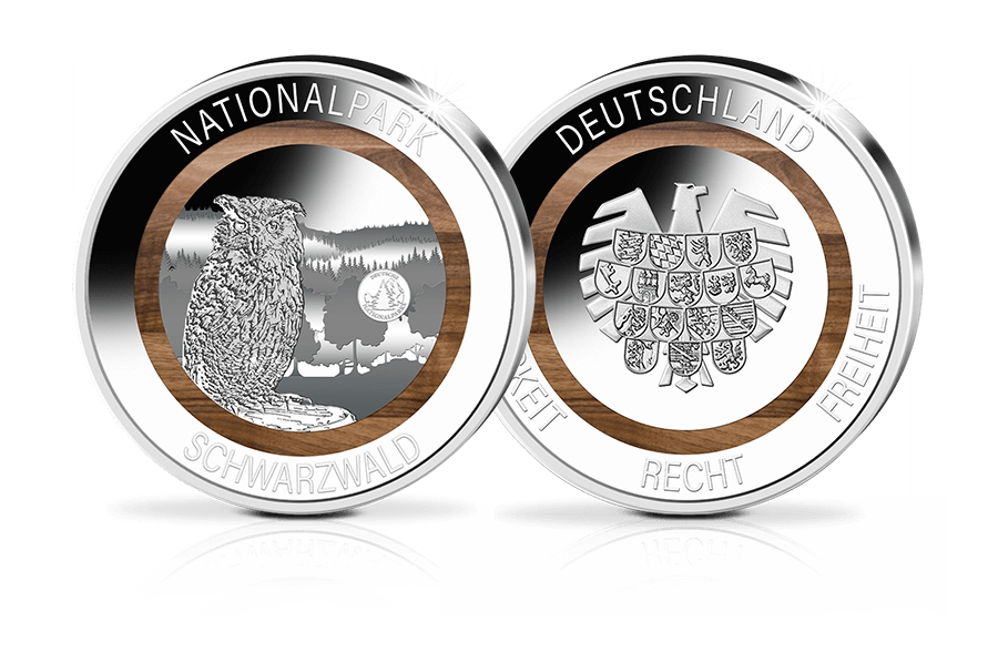 Gedenkprägung Nationalpark Schwarzwald
