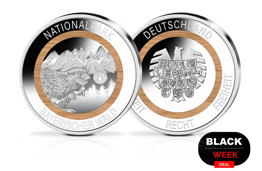 Gedenkprägung Nationalpark Bayerischer Wald