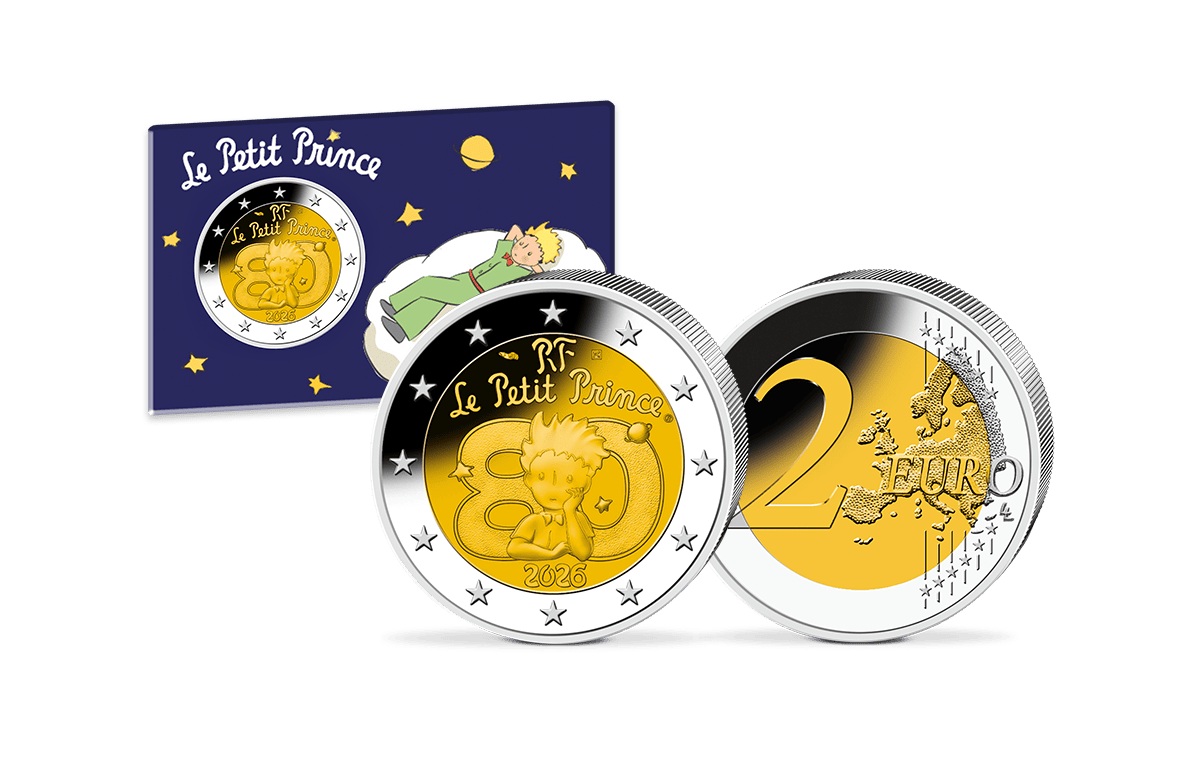 2-Euro-Gedenkmünze Frankreich - Der kleine Prinz