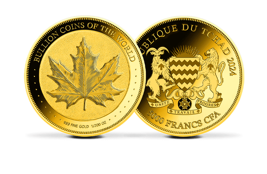 Gold-Gedenkmünze zum Maple Leaf