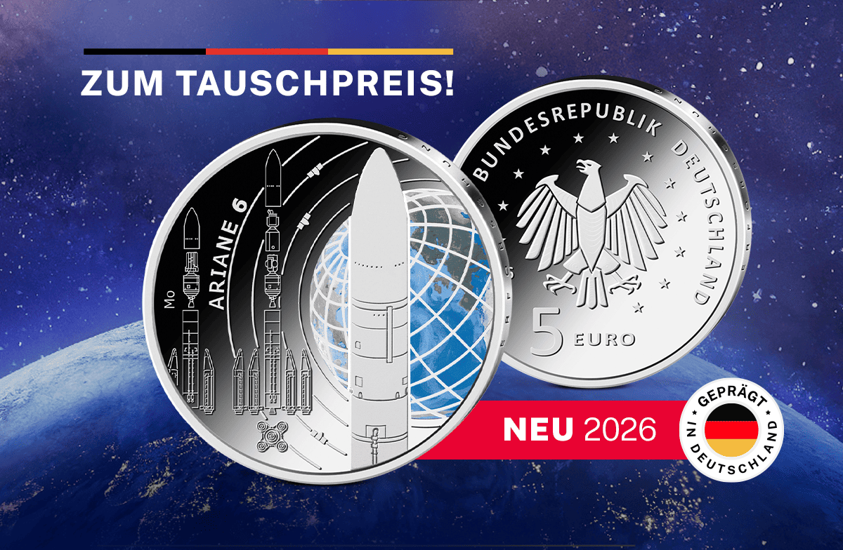 5-Euro-Münze Ariane 6 