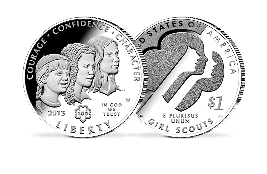 US-Silber-Dollar Girl Scouts