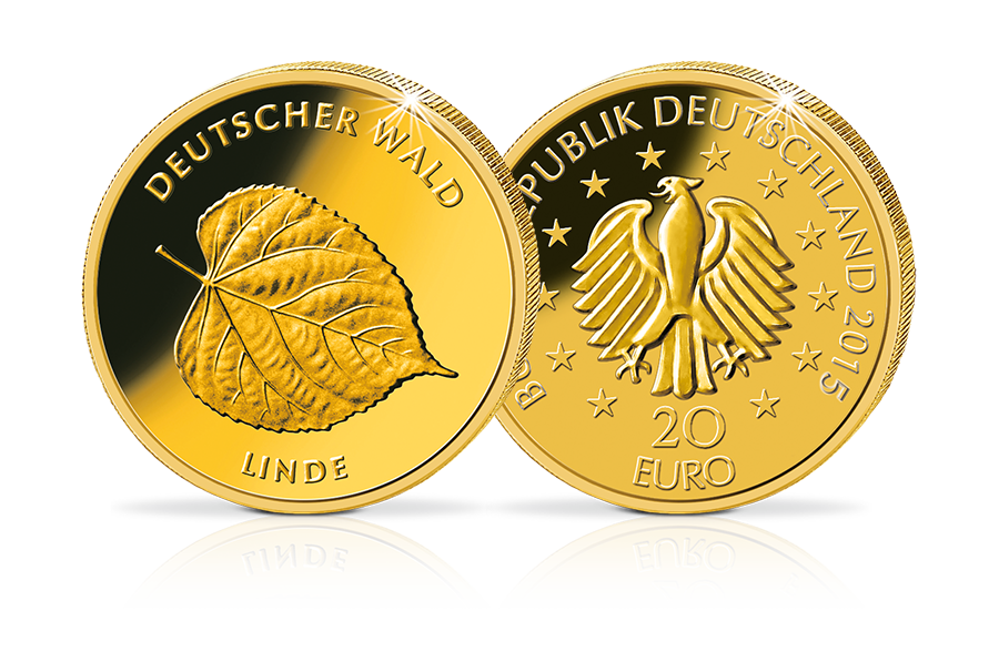 20-Euro-Goldmünze Linde 2015 20-Euro-Goldmünze Linde 2015