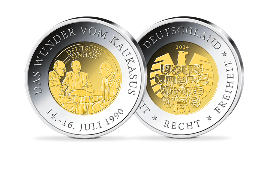 Sonder-Gedenkprägung Das Wunder vom Kaukasus Sonder-Gedenkprägung Das Wunder vom Kaukasus