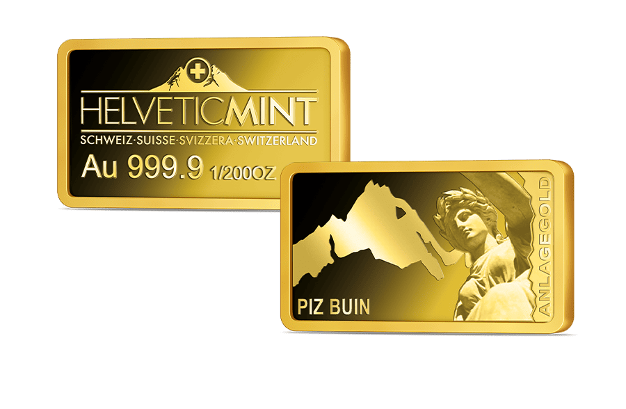 Schweizer Anlagebarren Piz Buin