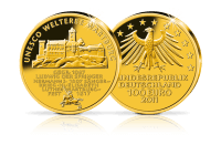 Münzen Unesco Welterbe Wartburg